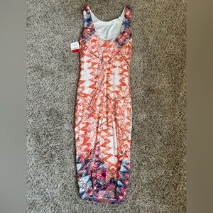 Orange dress brand new with tags